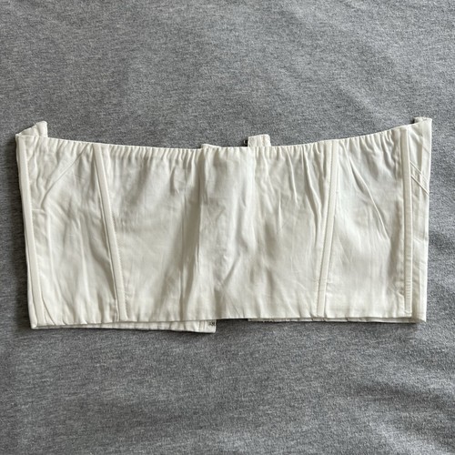 NWOT Princess Polly Saturday Sinner Underbust Corset White US Size 4 - Picture 8 of 9