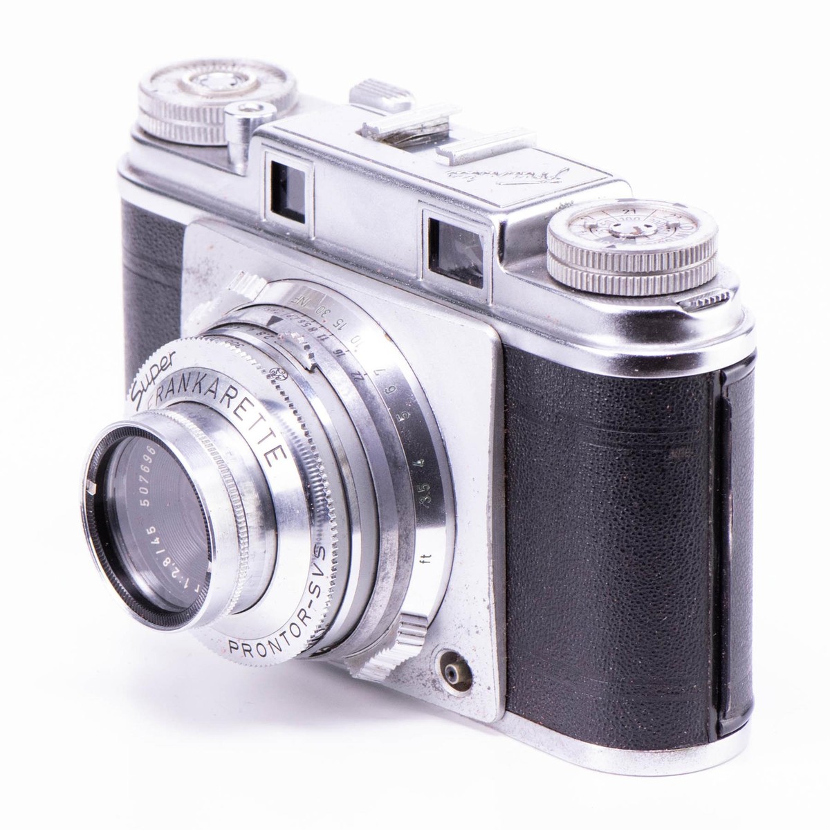 ★稀少・美品★Super Frankarette, Xenarf2.8、45mm Franka Super Frankarette Camera | Xenar 45mm f2.8 lens | Germany