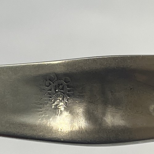 Vtg Mexico Alpaca Silver Hinged Bracelet Black Floral Abalone Inlay Adult Size - Picture 7 of 12