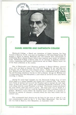 Hammond Maxicard 1380 DANIEL WEBSTER DARTMOUTH COLLEGE Hanover New Hampshire
