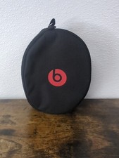 Beats By Dre Headphones Case Soft Travel Case Black Red Zipper Case