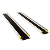 5' Telescoping Manual Wheelchair Track Curb, Step & Van Access Ramps on sale 5' Telescoping Manual Wheelchair Track Curb, Step & Van Access Ramps on sale
