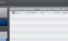 Avid Sonic NoNoise for Pro Tools on ilok 