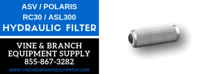 OEM ASV RC30 / POLARIS ASL300  HYDRAULIC FILTER 