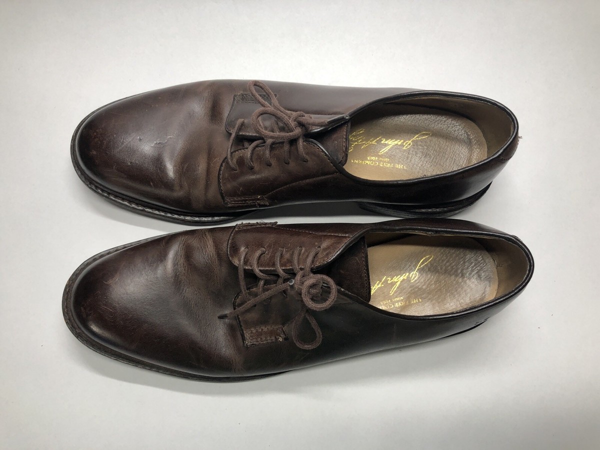 Frye James Oxford 84615 - Black/Gray - Size Men 8 D FRYE Men James Oxfords Size 9.5 D Brown Leather Dress Shoes  main image 3