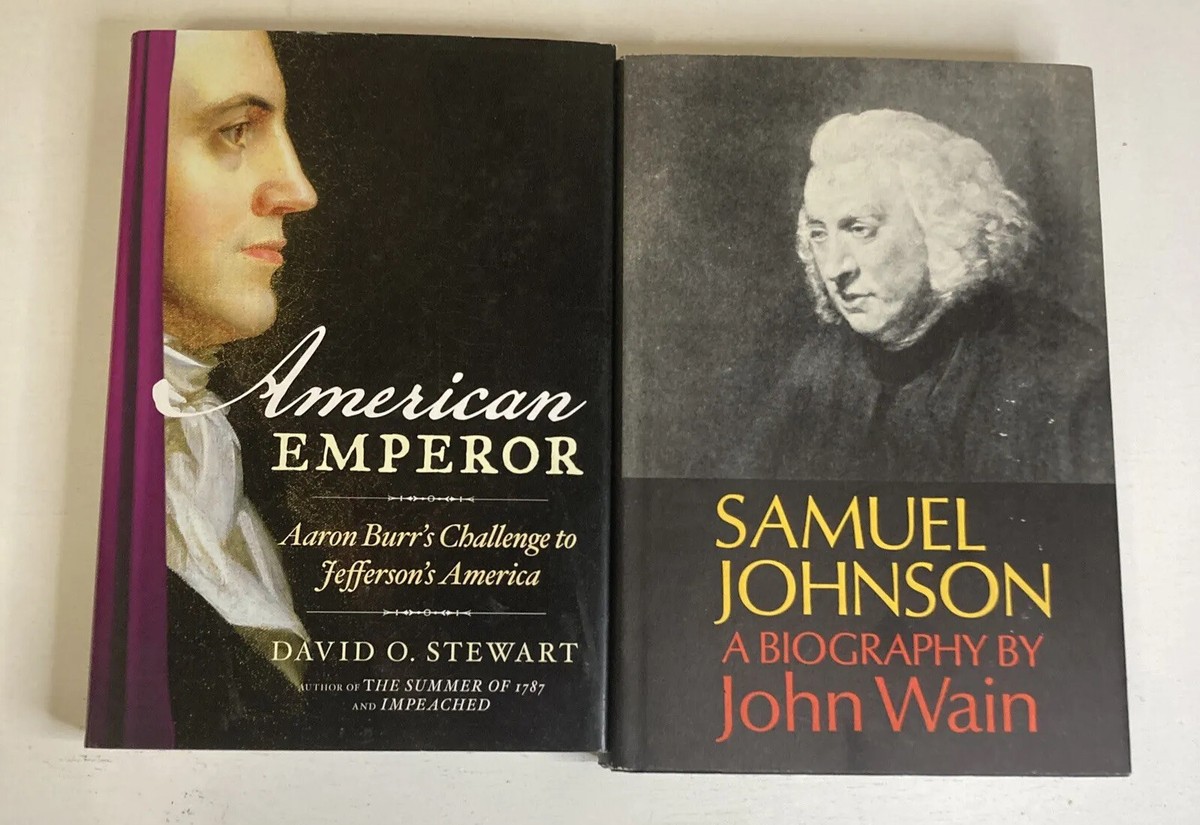 Lot of Hardcover Books: American Emperor Aaron Burr’s Challenge to  Jefferson’s
