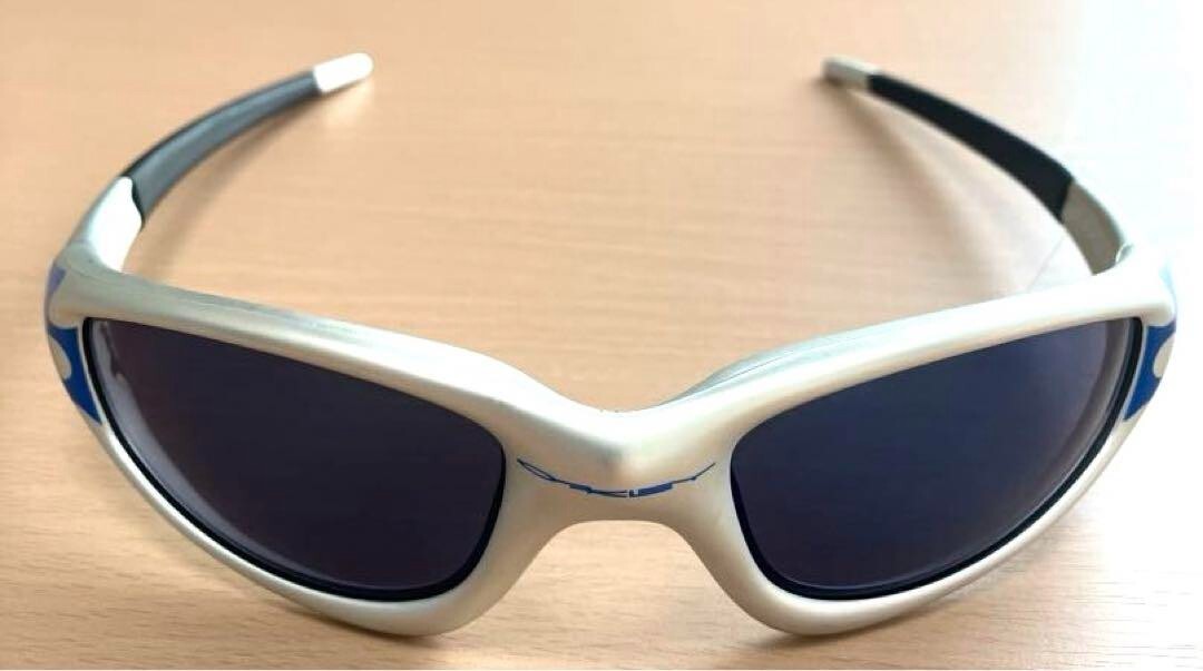 OAKLEY Straight Jacket Blue Frame | eBay