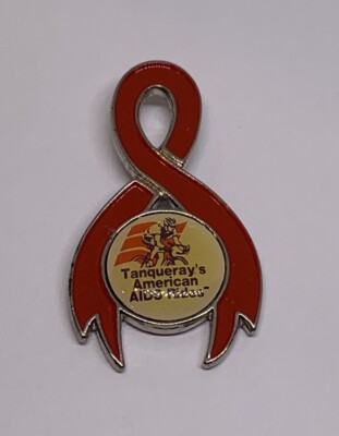 Tanqueray's American AIDS Rides Bike Ride Lapel Pin (P9)
