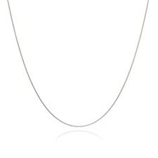 Sterling Silver Italian .75mm Snake Chain Necklace, 16 Inches