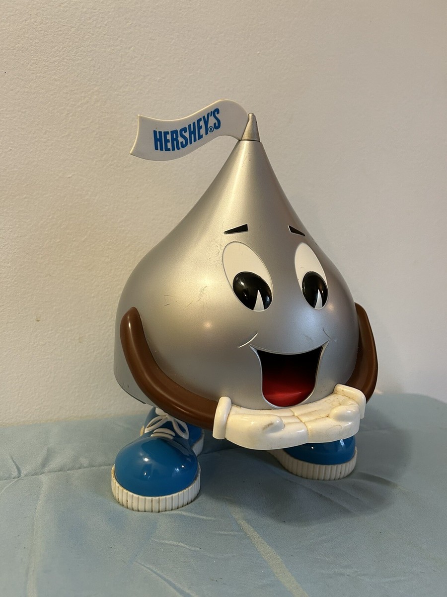 Vintage 1995 Hershey KISS Chocolate Candy Plastic Dispenser 10