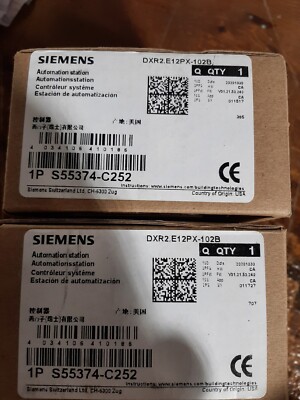 Siemens DXR2.E12PX-102B BACnet/IP VAV HVAC Room Sensor Controller ...