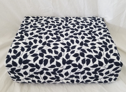 4 pc Kate Spade NY Navy & White Heavyweight Flannel Queen Sheet Set NIP - Picture 7 of 11