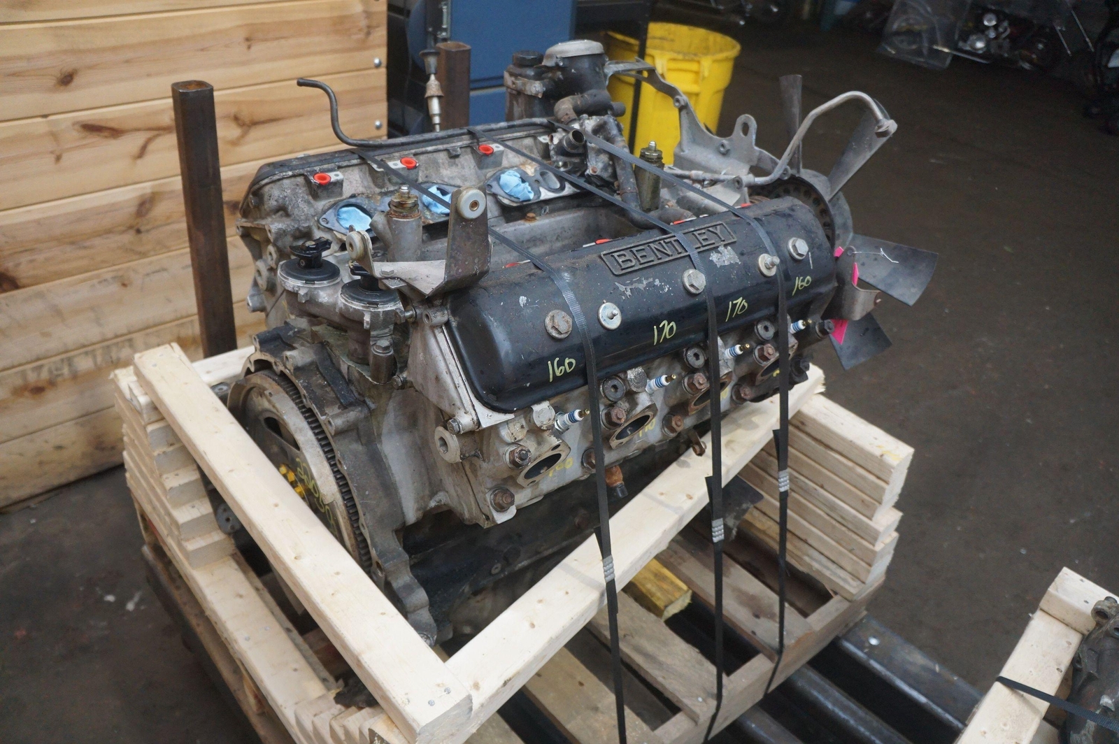 6.75L Turbo V8 Engine Long Block Bentley Turbo R Mulsanne S Brooklands 1990-92