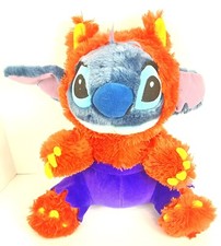 12" Disney Store Orange Werewolf Lilo  STITCH Plush Toy Stuffed Animal