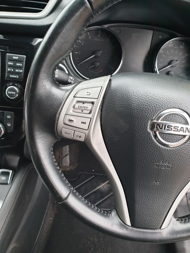 Nissan Qashqai J11 2013 - 2016 Multi Function Steering Wheel Leather 484304EL5B - Picture 7 of 9
