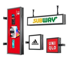 Insegne led wall su misura ip65 OmegaLed P3.91 e P2.9 da esterno