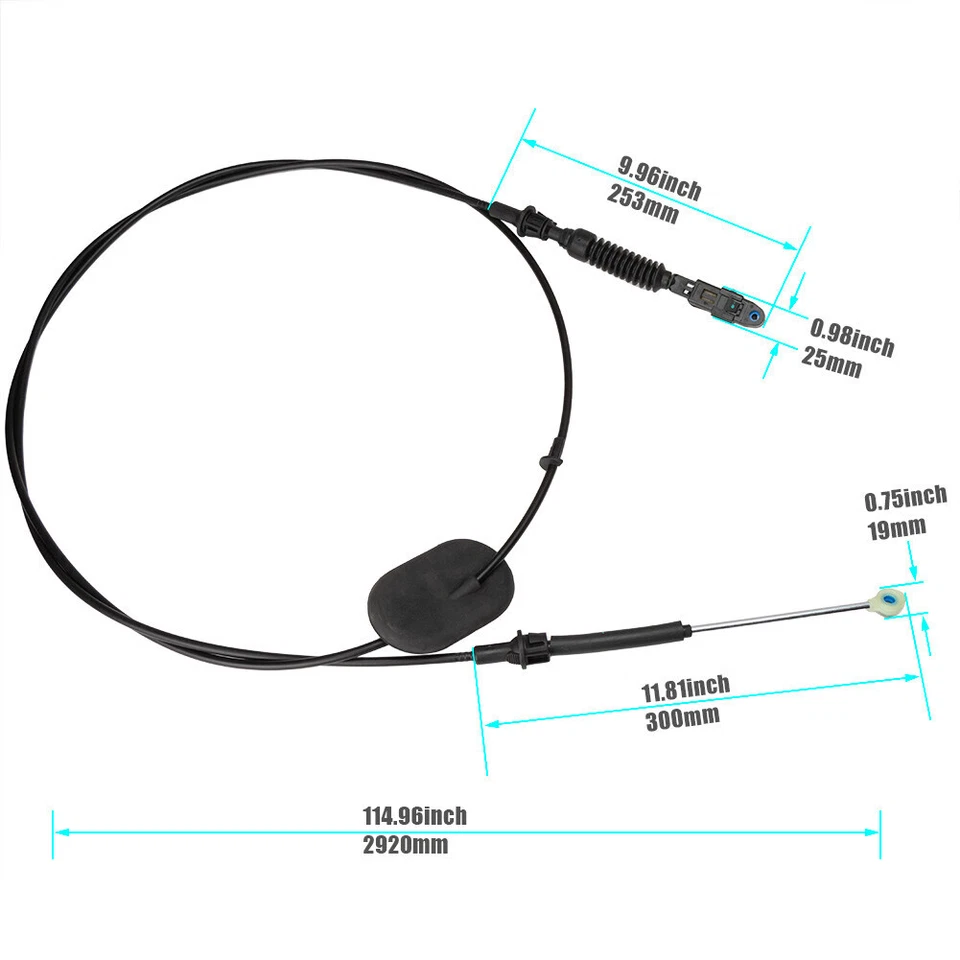 For Chevrolet Tahoe Gmc Yukon Automatic Transmission Gear Shifter Cable 15037353 Foto 3 de 4