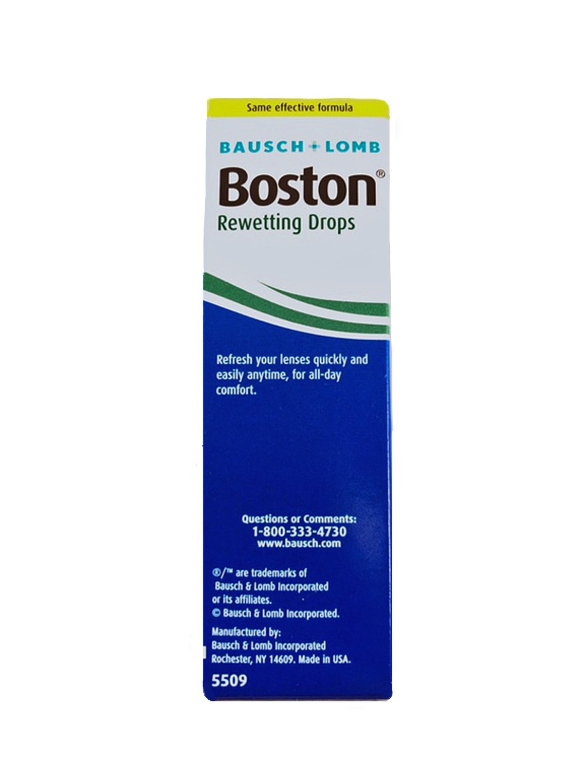 Boston Rewetting Drops for Rigid Gas Permeable Contact Lenses - 0.33 Ounce, 6...