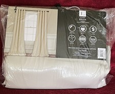 Lush Decor Absolute Blackout Wheat Insulated Grommet Window Curtain Panel Pair