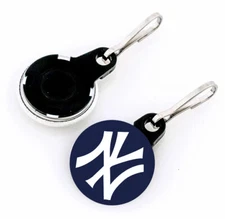 New York Yankees - Button Zipper Pulls - Choose From 12 Designs