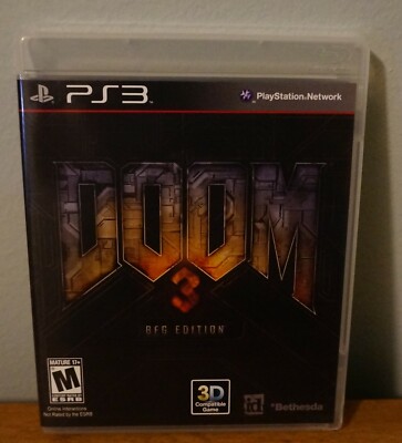 Doom 3: BFG Edition (Sony PlayStation 3) U.S. Retail Version!