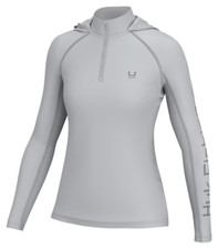 NEW HUK WOMEN'S ICON X QUARTER ZIP HOODIE.MEDIUM.BRAND NEW FOR 2025.