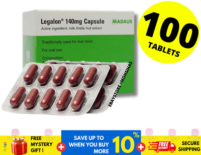 LEGALON 140mg by Madaus Germany 100's Traditionally For Liver ( X 1 )