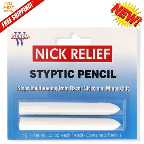 Styptic Pencil Shaving Cut Stick to Stop Bleeding for Razor Nicks and
