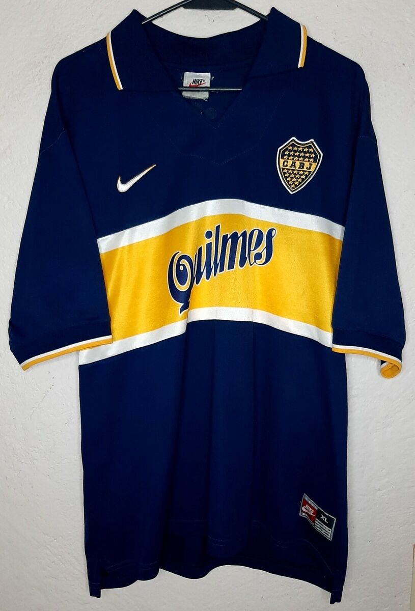 CABJ Boca Juniors Nike 1997 Maradona Home Soccer Jersey CABJ Boca Juniors Nike 1997 Maradona Home Soccer Jersey