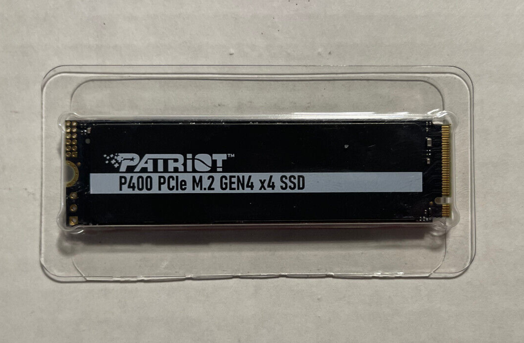 Patriot P400 4TB Gen4 NVMe SSD M.2 2280 7000MB/s PS5 Internal Gaming