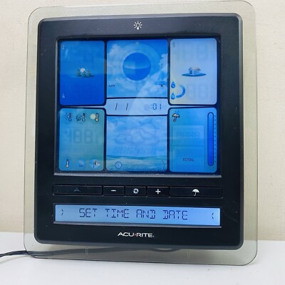 AcuRite 02032C Pro Weather Station Color Monitor W/ USB Cord and Power Supply 
