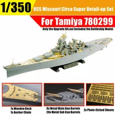  1/350 USS Missouri Circa BB-63 1991 Battleship Detail-up Set for Tamiya 78029fz