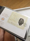 Isle of Man 2002 first day cover sculpture David Cregeen The Queen Lord Of Mann