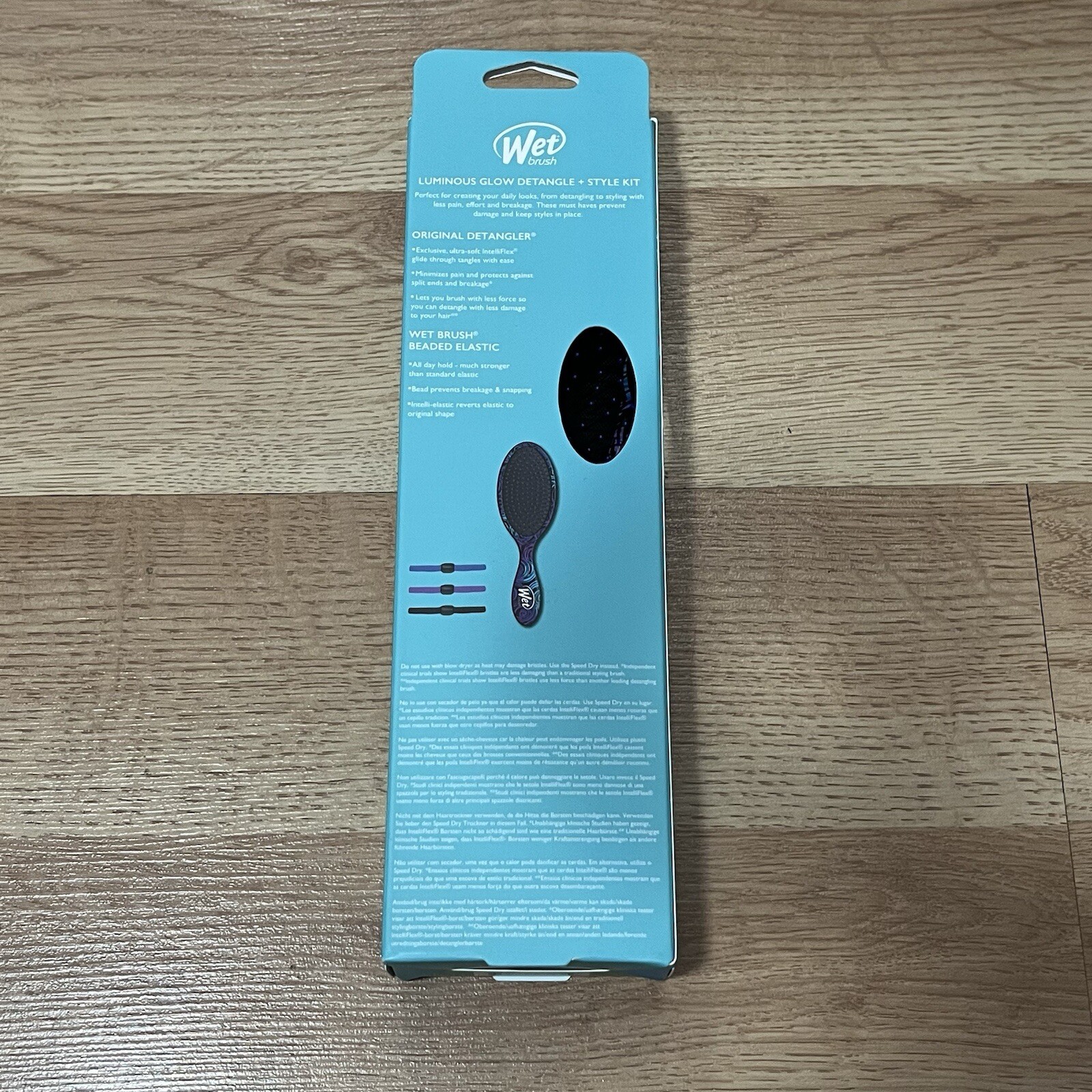 Wet Brush Limited Edition Luminous Glow Detangling Hair Brush & Styling Set NEW