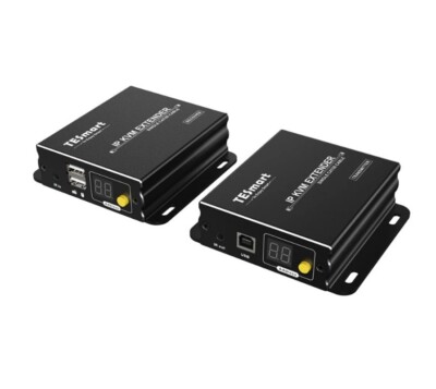 Tesmart HDMI + IR KVM Extender 120m 1080p@60Hz Cat 5e/6 Kabel 