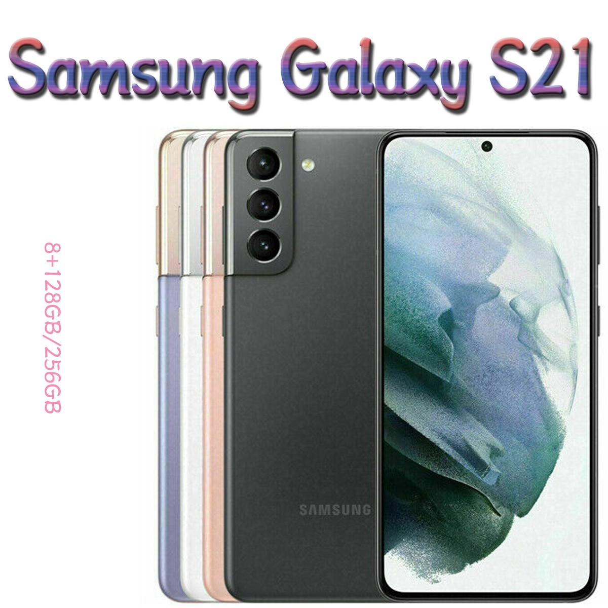 SAMSUNG Galaxy S21 5G 256GB Phantom Violet au SCG09 白ロム 動作