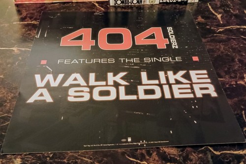Htf Rare Vintage 12x12 Rap Hip Hop CD Promo Display Poster (Read)- 404 Soliderz - Picture 2 of 2