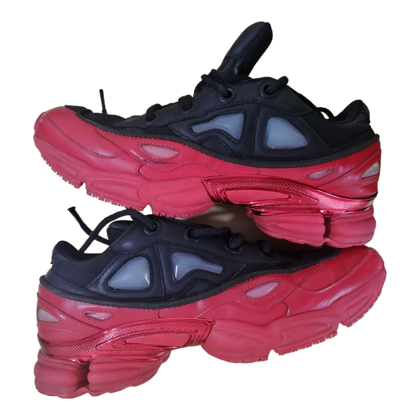 adidas Raf Simons x Ozweego 3 Core Black Scarlet 2017 Mens Size 8.5 US 42 UK 8 eBay