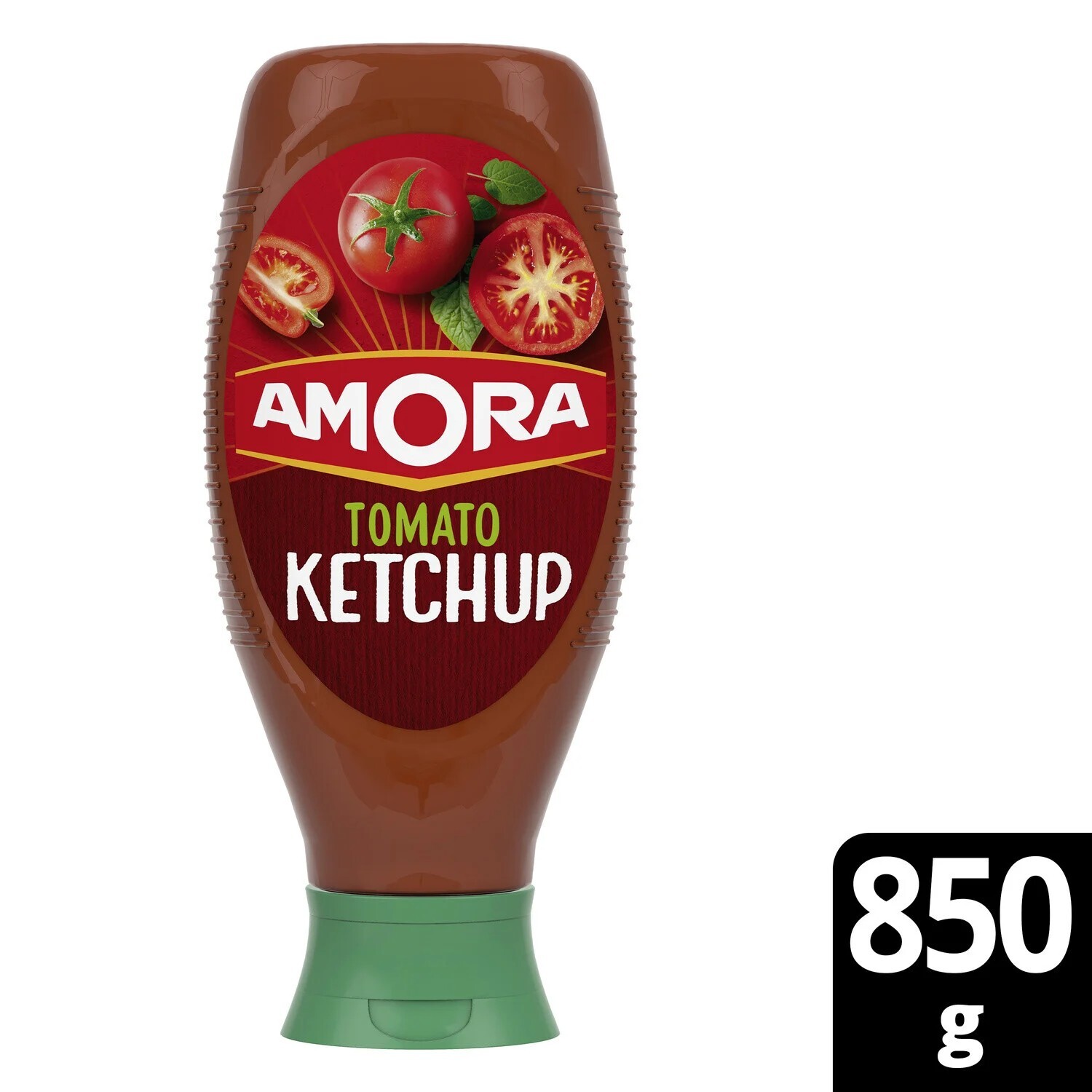 Ketchup tomate Amora lot de 3 flacons de 850g pour toute la famille