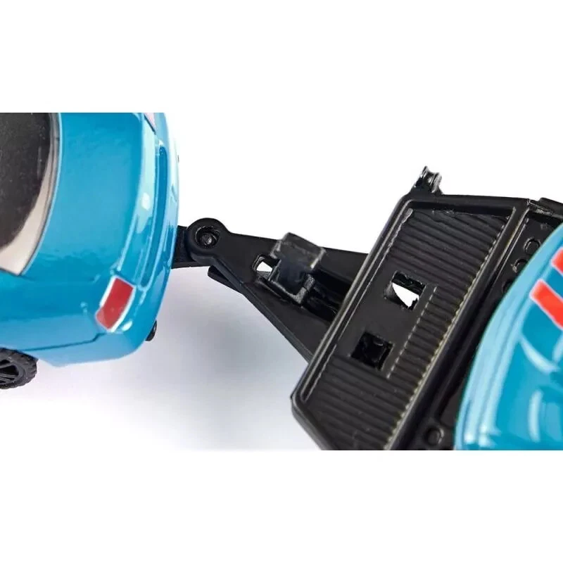 SIKU 2565 DODGE CHARGER CON TRAINO DODGE CHALLENGER SRT RACING SCALA 1/55 200597 - Immagine 2 di 4