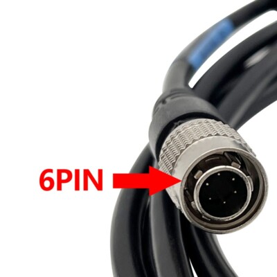 Male 6-pin 6pin Hirose to USB Data Cable for Trimble DINI03