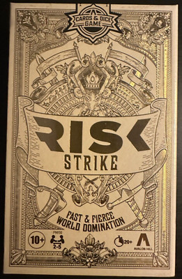 Risk Strike Fast & Fierce Work Domination Cards and Dice Game MISB