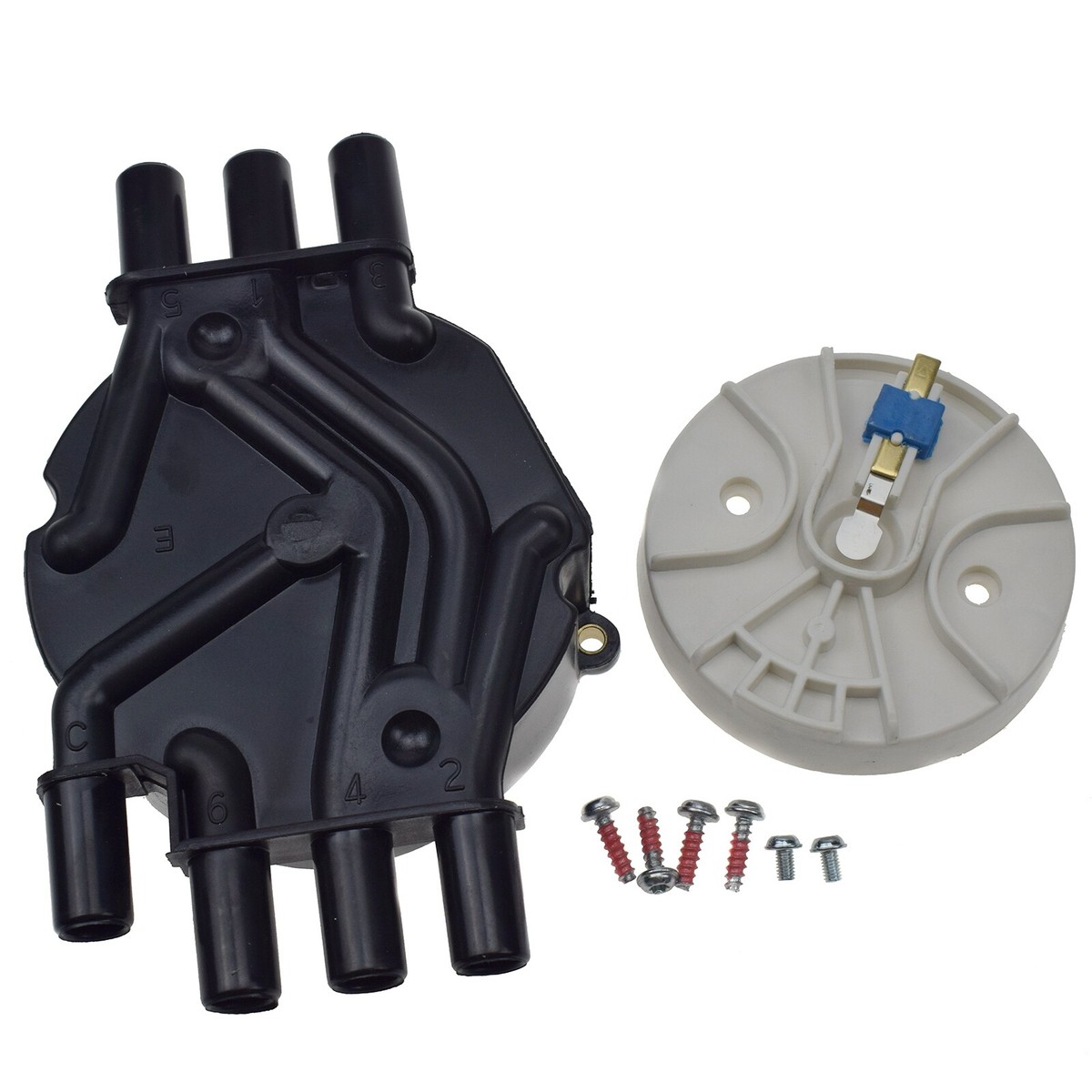 Rotor Y Tapa De Distribuidor Para Chevy/GMC 95-07 - Reemplazo Directo - Compatible Con DR474, DC20010