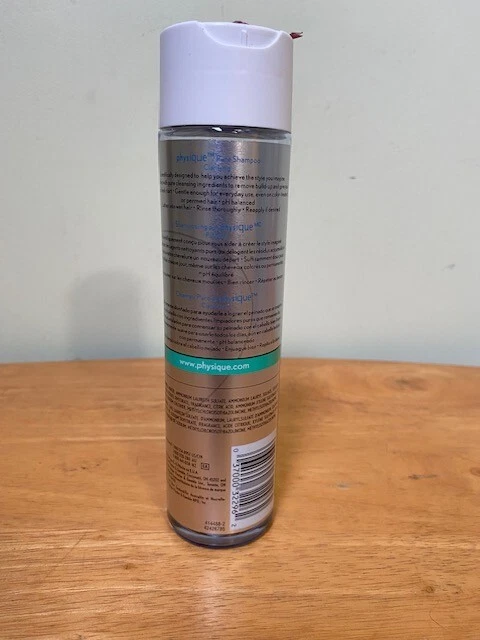 Vintage Old Stock Physique Clarifying Pure Shampoo Clean Ingredients 10.2 FL OZ - Image 3 of 4