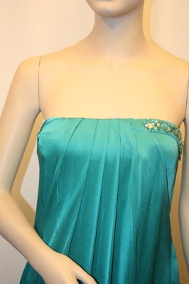 Robe Cocktail BCBG Max Azria - Bleu Vif, Taille XS - Sans Manches, Longueur Mini - Neuf Sans étiquettes