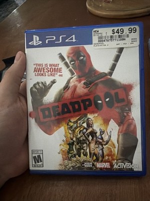 Deadpool (Sony PlayStation 4, 2015) Excellent Condition