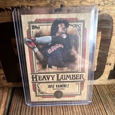 Topps 2025 Series 2 Heavy Lumber José Ramírez Cleveland Guardians HL-42