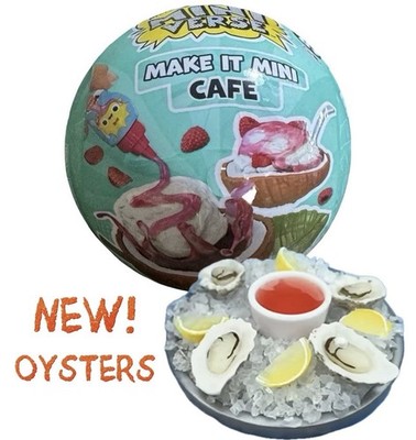 NEW MGA s Miniverse make it mini cafe series 6 oysters