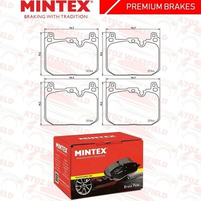 FOR MINI JOHN COOPER WORKS F56 F57 F60 F54 FRONT PREMIUM MINTEX BRAKE PADS WIRE