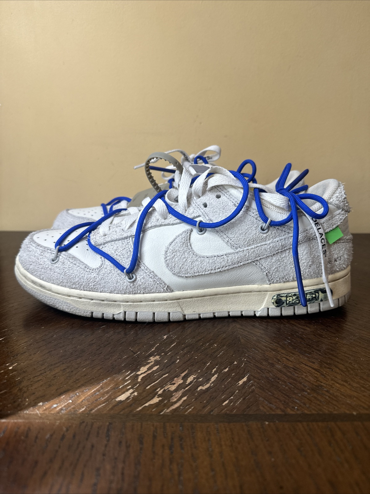 OFF WHITE X NIKE Nike Off White x Dunk Low lotto 32 di 50 taglia US 10